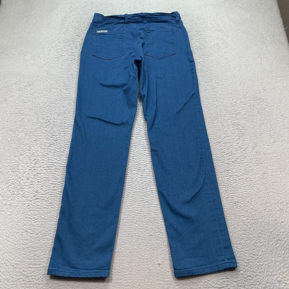 Blue Delta Jeans Men's Size 30X31 Blue Denim 5 Pocket Custom Made Stretch - Picture 9 of 11